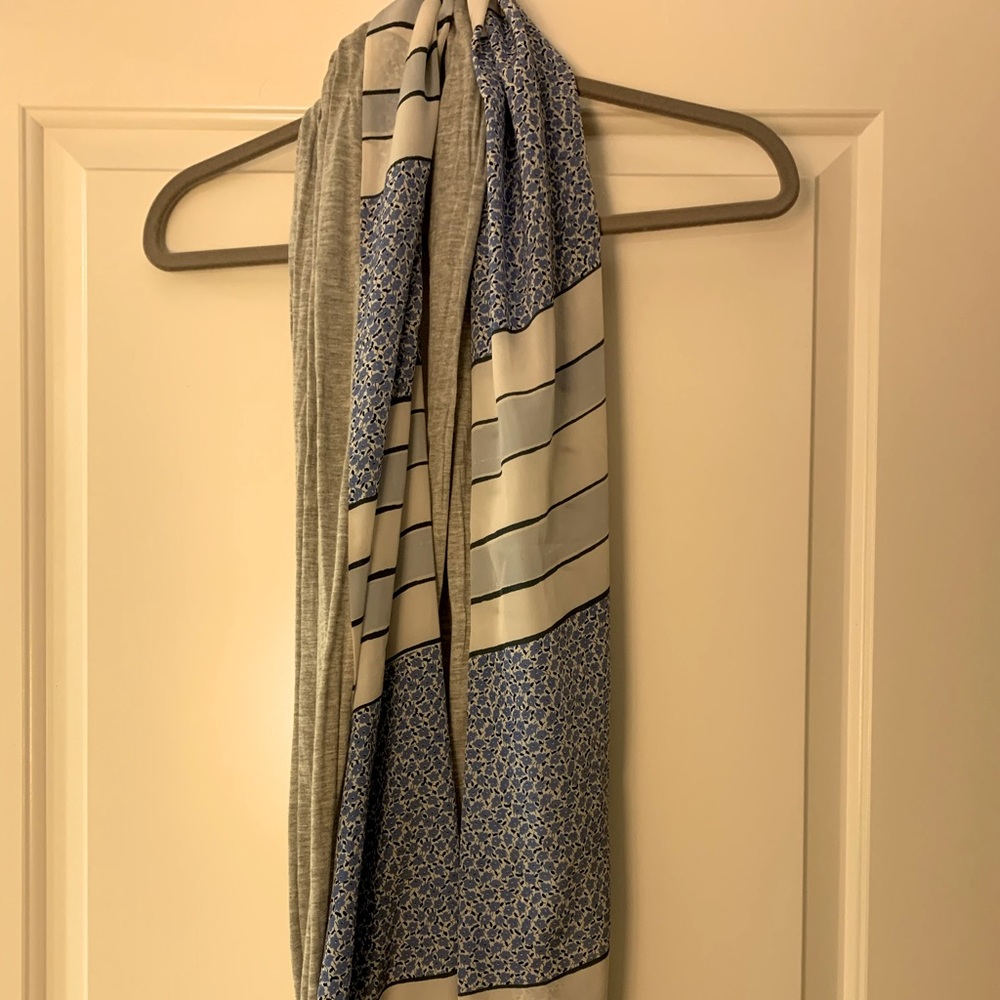 Loft silk and cotton scarf